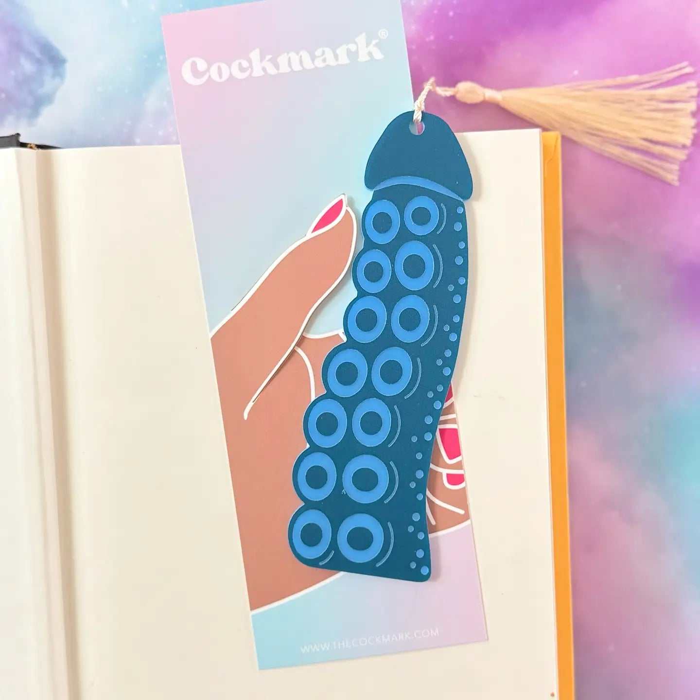 Coctopus Cockmark® Bookmark | Teal