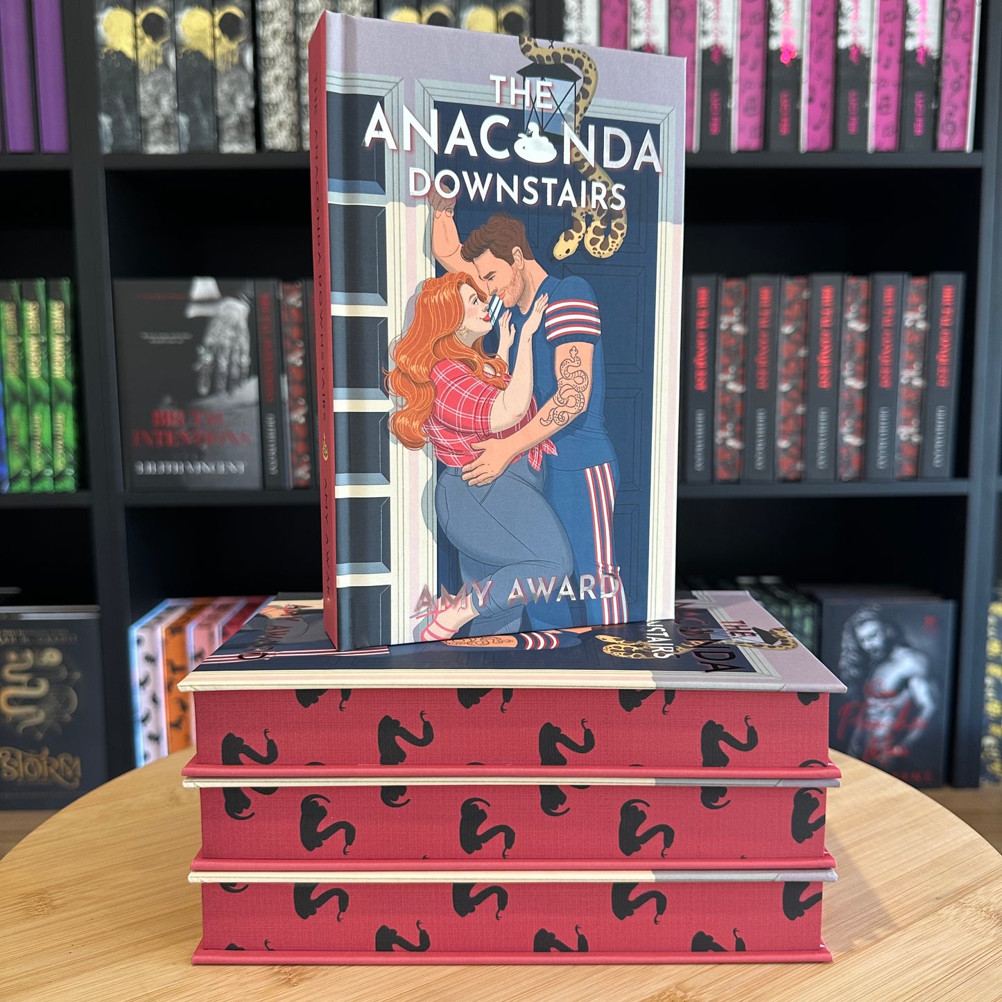 The Anac🐍nda Downstairs (Cocky Kingmans #4)