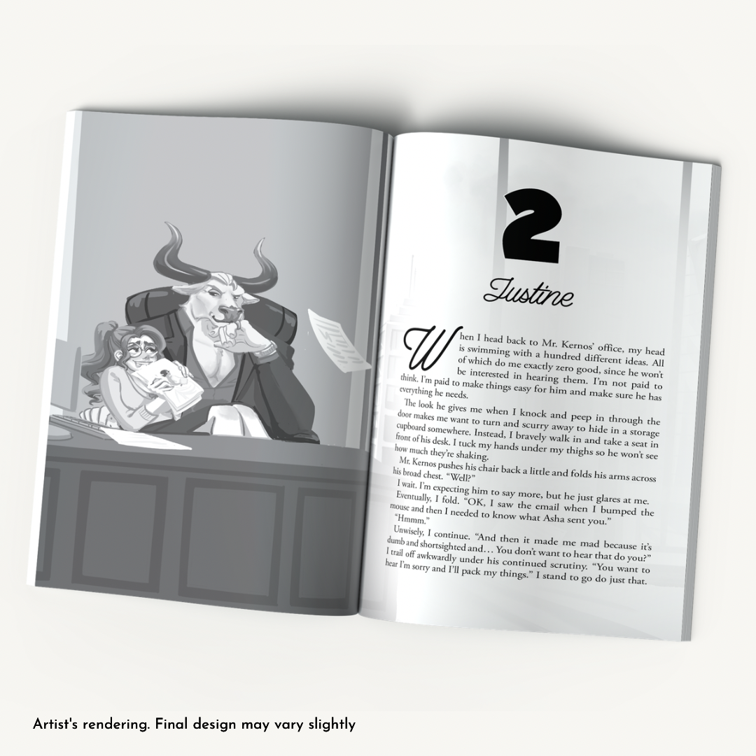 PRE ORDER: Married to my Grumpy Minotaur Boss