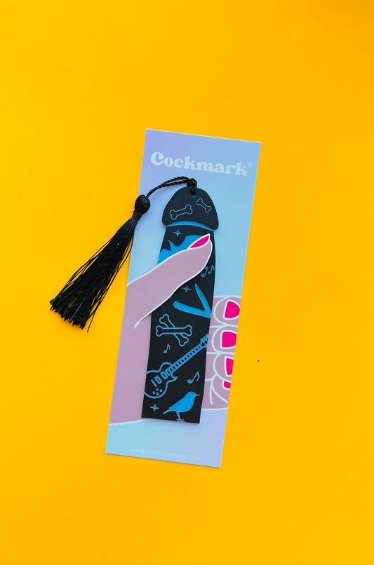 Blackbird Cockmark® Bookmark (blue)