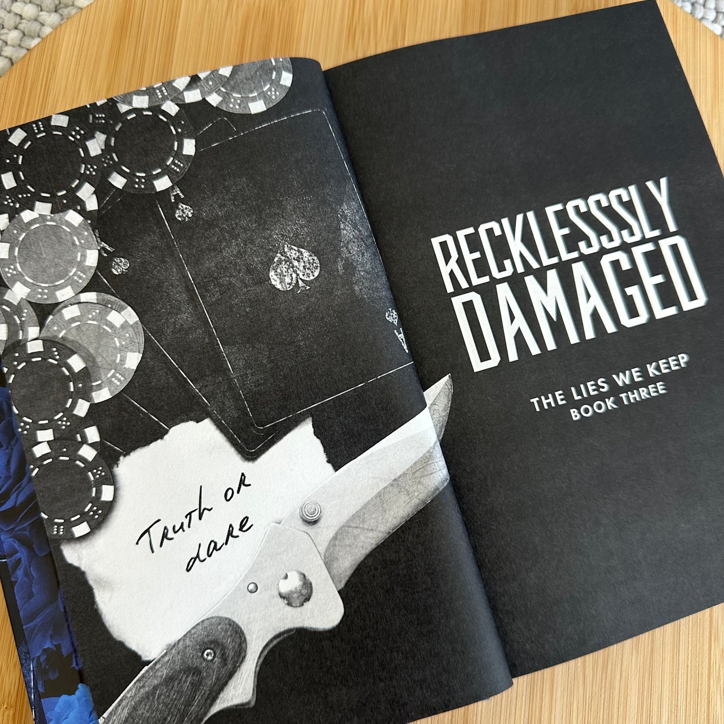 EXCLUSIVE COVER: Recklessly Damaged (The Lies We Keep #3)